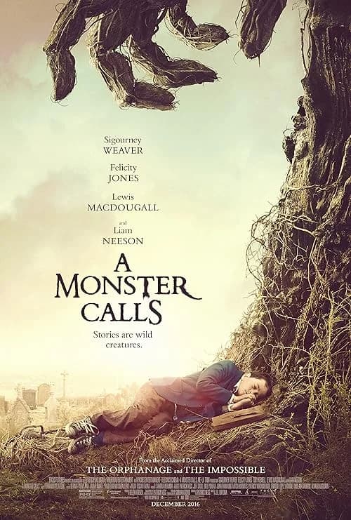 A Monster Calls film posteri