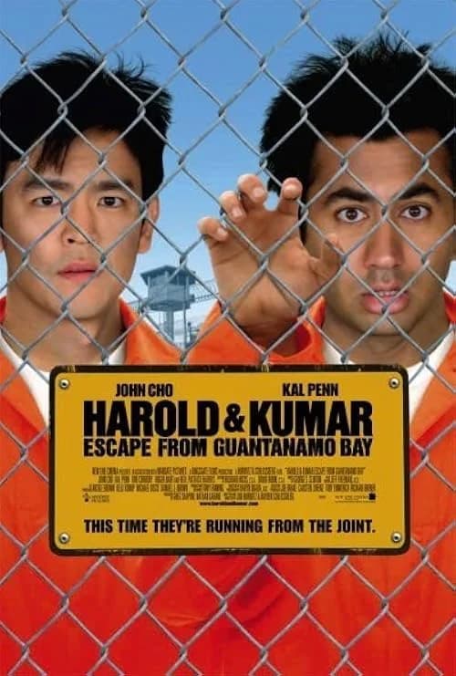 Harold & Kumar Escape from Guantanamo Bay film posteri