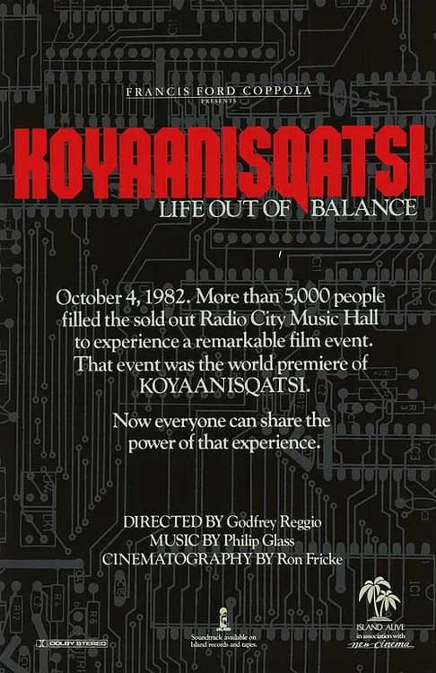 Koyaanisqatsi film posteri