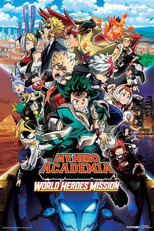 My Hero Academia: World Heroes' Mission film posteri