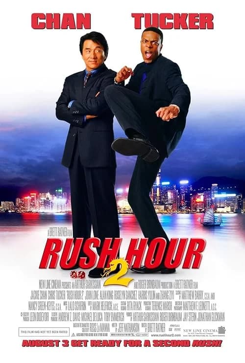 Rush Hour 2 film posteri