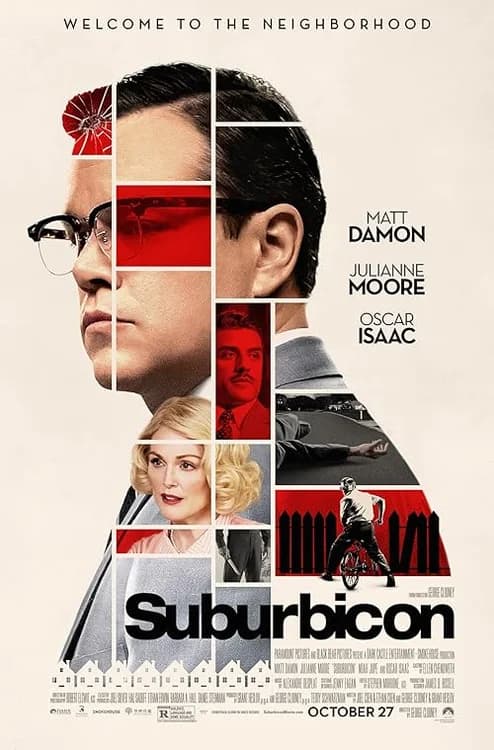 Suburbicon film posteri