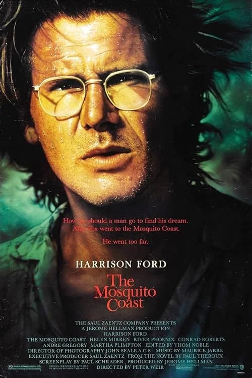 The Mosquito Coast film posteri