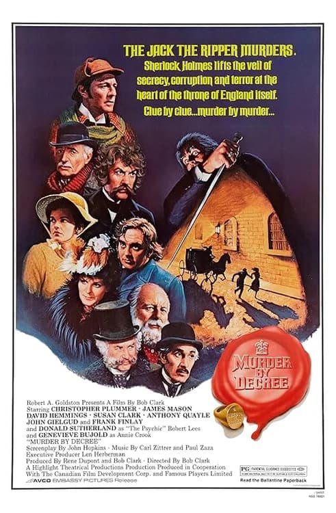 Murder by Decree film posteri